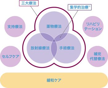 包括的がん医療の全体図