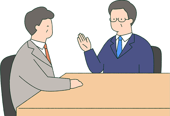 画像 同僚と男性