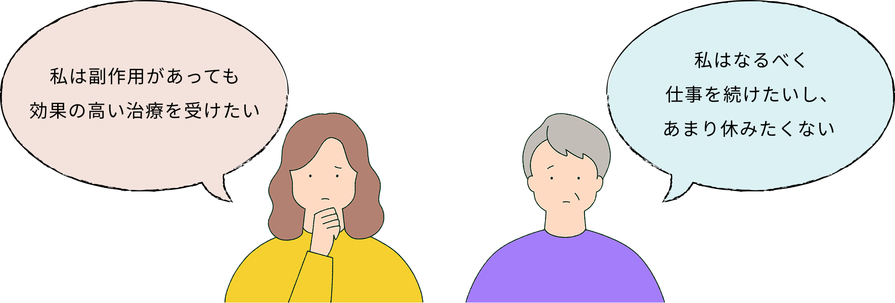 膀胱がんの治療には、さまざまな選択肢があります