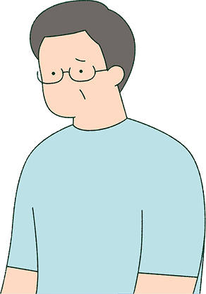 画像 戸惑うDさん