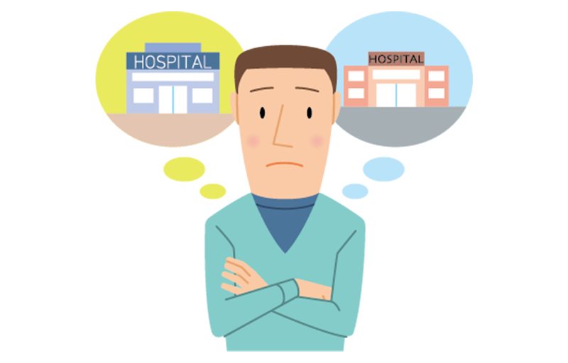 3.	経過観察という方針への不安からセカンドオピニオンを決意