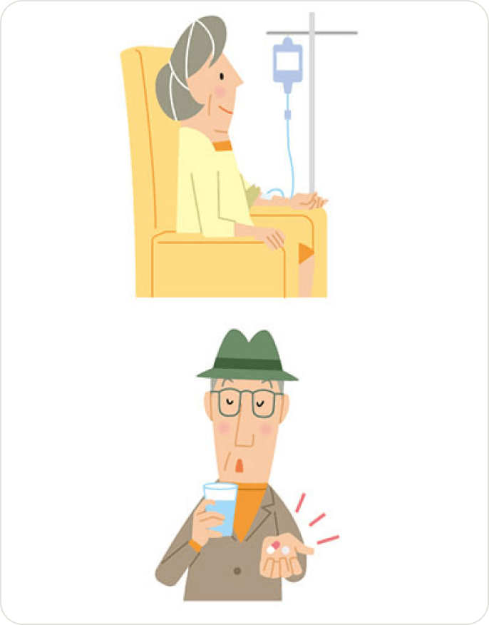 画像 薬物療法