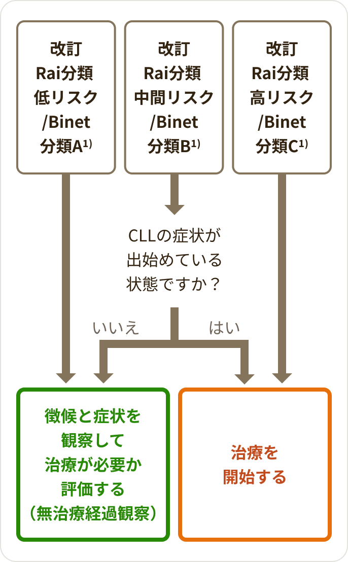 画像 慢性リンパ性白血病（CLL）を治療せずに過ごす期間（無治療経過観察）とは