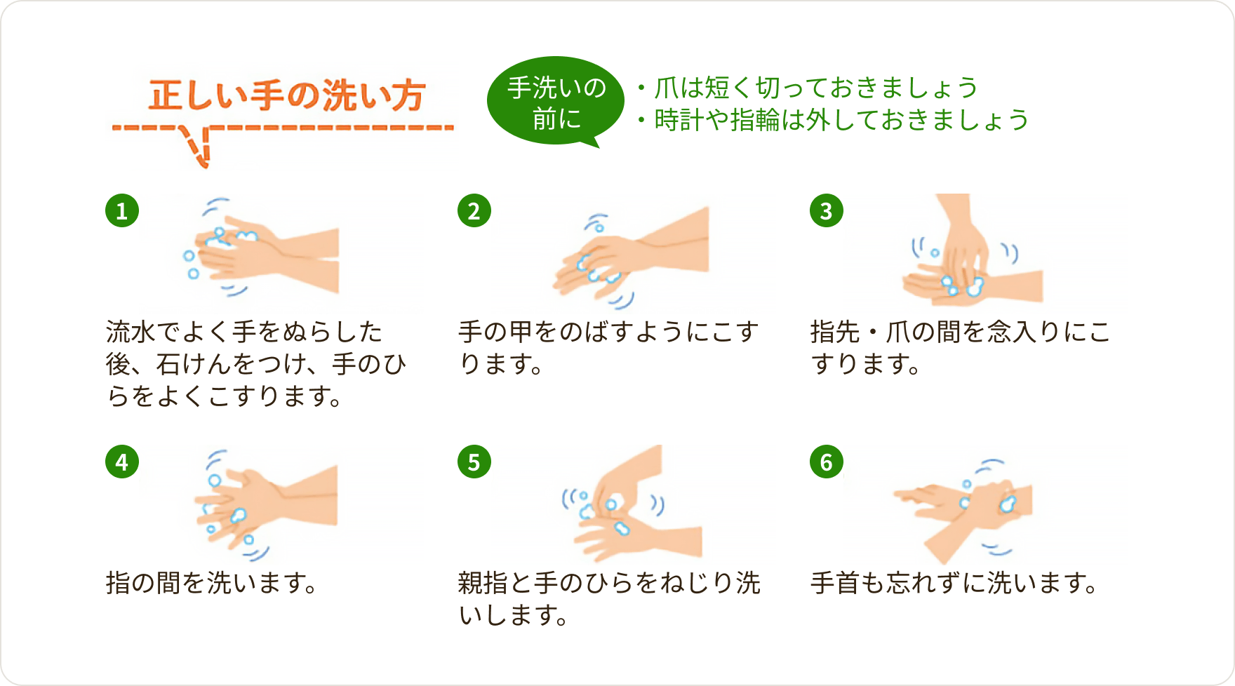 画像 正しい手の洗い方