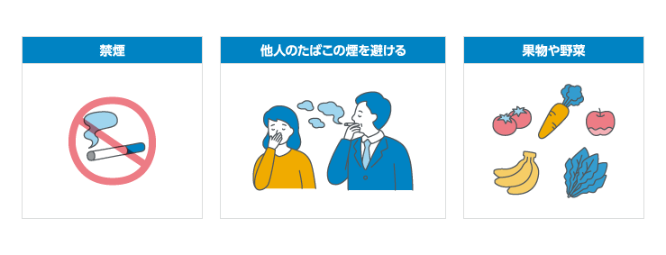 肺がんの予防策