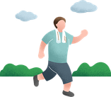 適度な運動は、体の調子を整え、活気をつけてくれる