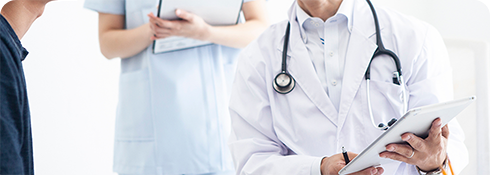 生検の結果を聞く